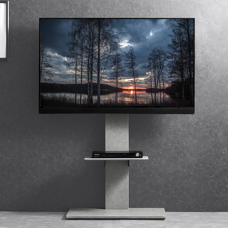 未使用品　タンスのゲン テレビスタンド 32~77インチ対応 壁寄せ スタンド 32～77インチ対応] テレビスタンド 隠しキャスター付き 無段階高